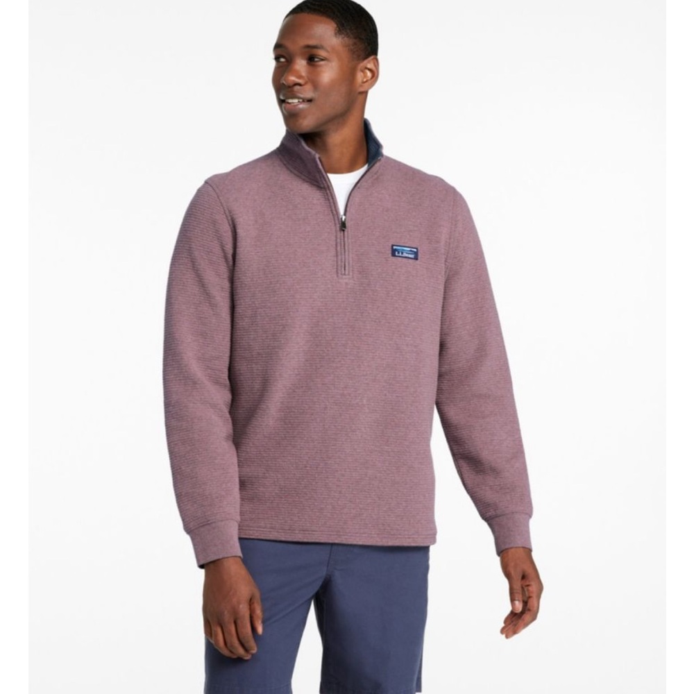 L.L. Bean Men's Charcoal Zip-Up Sweater - Picture 16 of 16
